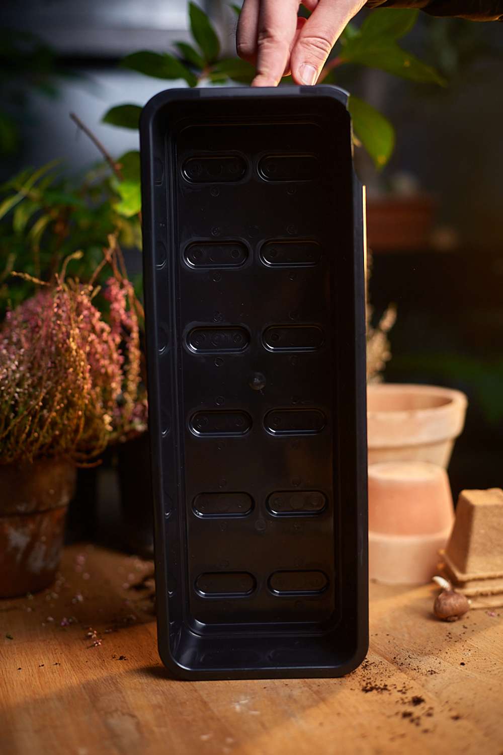 Smal såbakke uden huller